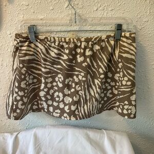 Victoria's Secret Beach Swim Skirt, pull on, neutral